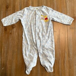 SOLD Baby boy Disney Winnie the Pooh vintage sleeper
